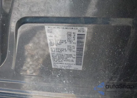 2017 Nissan Pathfinder S from USA, damaged, VIN 5N1DR2MM6HC620373